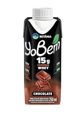 [ PRIME | REC | Regional ] Betânia Yobem Bebida Láctea Uht Chocolate 15G De Proteínas 250Ml