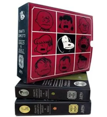 Box | Peanuts Completo 1955 a 1958 - Caixa Especial. 2 Volumes | R$71