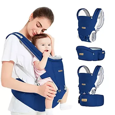 Brastoy Mochilas Canguru Portador Ergonômico Carregador De Bebê 3 Em 1