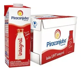 Piracanjuba leite UHT integral caixa 1L