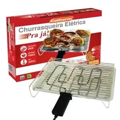 Churrasqueira Elétrica Portátil Cotherm Pra Já 1200W 110V | R$62