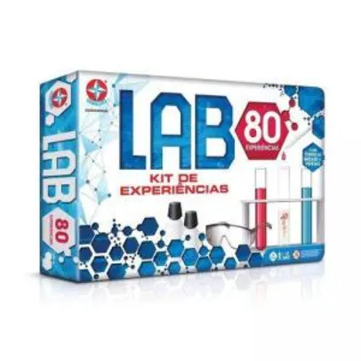 Jogo De Experiências Lab 80 Experiências Original Estrela | R$120