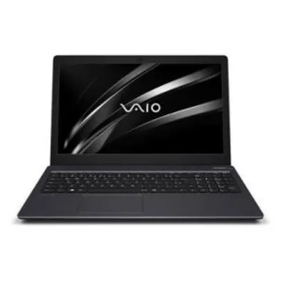 Notebook Vaio Fit 15S, Intel Core i3-6006U, 4GB, SSD 128GB, Windows 10 Home, 15.6´ - VJF154F11X-B1111B | R$2.100