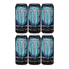 Monster Absolutely Zero LT 473ml - 6 Unidades