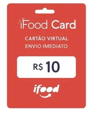 Gift Card Virtual - Pague R$7 E Ganhe R$10 No Ifood