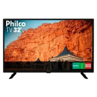 TV LED 32 HD Philco PTV32G50D com Conversor Digital | R$645