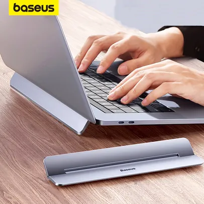 Baseus - Suporte portátil dobrável em alumínio ultrafino para Macbook/Notebook