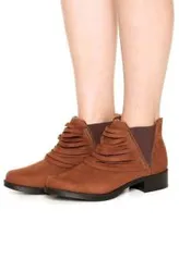 Bota DAFITI SHOES Suede Caramelo 19,90