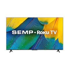 [Selecionados/App] Smart TV LED 50" 4K UHD Semp RK8600 - Roku, Alexa, Wifi