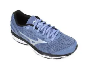 Mizuno Brave 4, Cor Cinza e Azul | R$120