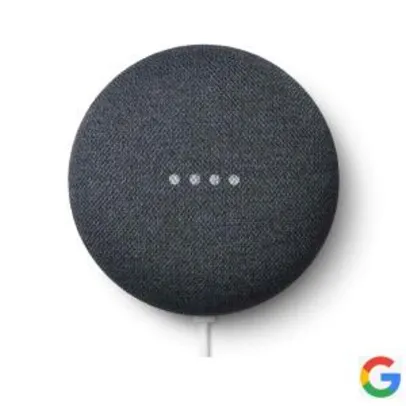 Google Nest Mini Carvão R$ 236