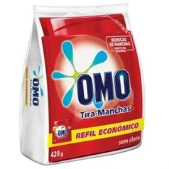 [EFACIL] Tira Manchas em Pó s/ Cloro Roupas Coloridas Refil 420g - OMO POR R$7