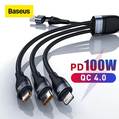 Cabo Usb C Baseus 3 In 1