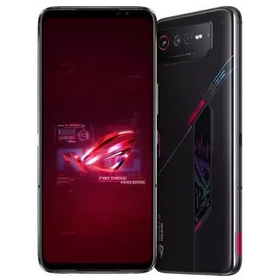 Smartphone Asus ROG Phone 6 256GB 5G Octa Core Snapdragon 8+Gen1 8GB 6,78" CâmTripla+Self 12MP BK