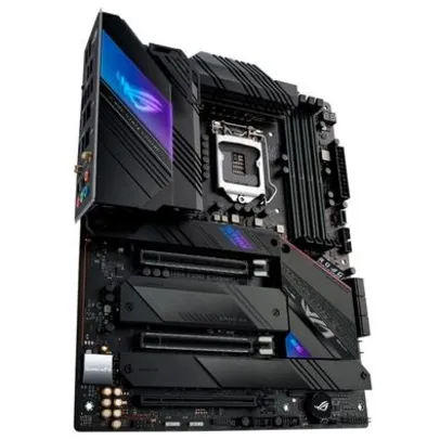 Placa Mãe Asus ROG STRIX Z590-E GAMING WIFI, Intel Socket LGA1200, ATX, DDR4, RGB Aura Sync | R$3.000