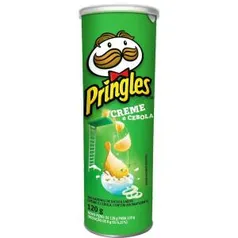 (R$ 5,24 com AME) Batata Pringles Creme e Cebola ou Queijo 120g R$ 7,49