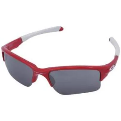 [Centauro] Oculos Oakley quarter jacket iridium vermelho e branco por R$ 220