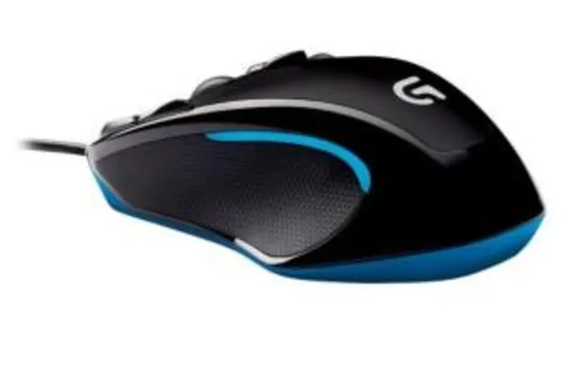 Mouse gamer Logitech Óptico 2500DPI - G300s R$80
