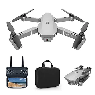 Drone E68 Mini RC Drone 2.4GHZ 720P 4K 1080P HD Câmera Wifi FPV Modo de espera por altura Quadcóptero dobrável