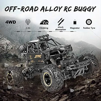 Alloy RC Car 2.4GHz 4WD 15km / h Carro de escalada de alta velocidade RTR