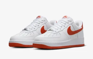 [R$ 505 1ª Compra App] Tênis Nike Air Force 1 "Dragon Red" (Tam 38 ao 42)