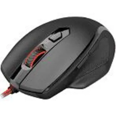 Mouse Gamer Redragon Tiger 2 M709, 3200 DPI, 6 Botões, LED Vermelho, Black | R$90