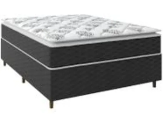 Cama Box Casal (Box + Colchão) Umaflex 