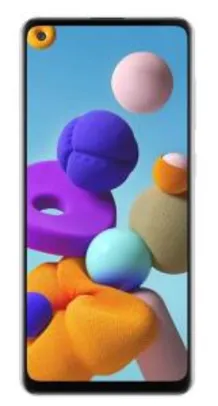 Samsung Galaxy A21s Dual SIM 64 GB Branco 4 GB RAM | R$1.099