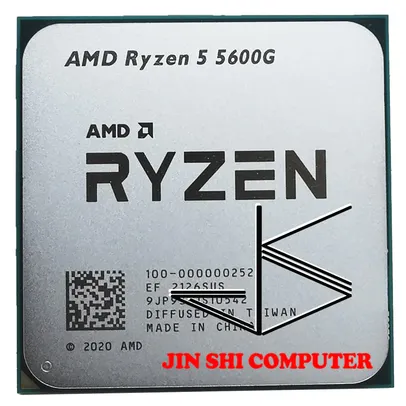 Processador AMD Ryzen 5 5600G, 3.9GHz (4.4GHz Max Turbo)