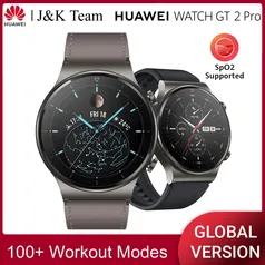 HUAWEI WATCH GT 2 Pro, Smartwatch, GPS, 14 dias bateria, Chamadas