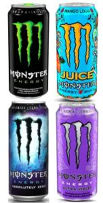 Energético Monster Energy 473ml 6 latas