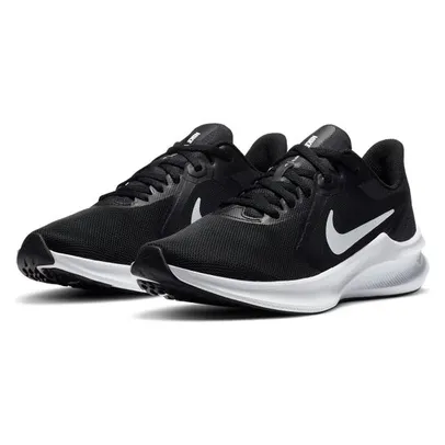 Tênis Nike Downshifter 10 Feminino - Preto+Branco - Tam. 34| R$162