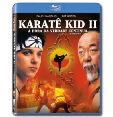 Karatê Kid 2 - A Hora da Verdade Continua (Blu-Ray) por R$8,90