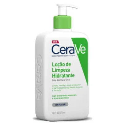 [AME R$ 47] Loção De Limpeza Hidratante CeraVe 473ml | R$ 95
