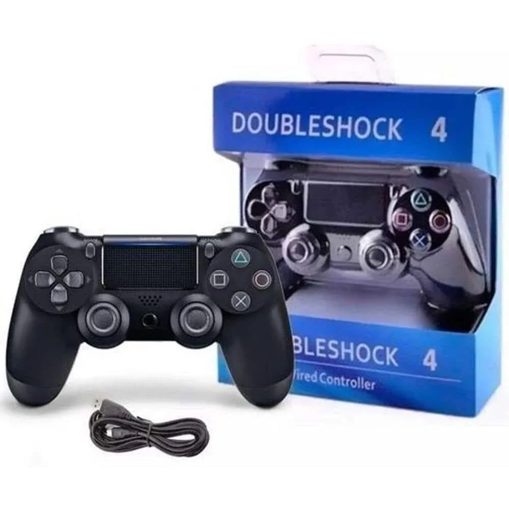 Product image Controle Joystick PS4 Com Fio Doubleshock 4