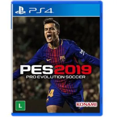 Jogo Pro Evolution Soccer 2019 - PS4 R$85