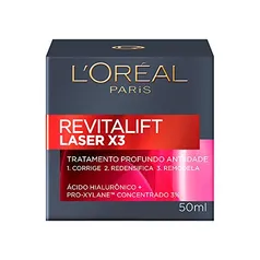 Creme Facial Anti-idade L'Oréal Paris Revitalift Laser X3 Diurno, 50ml