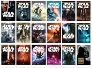 Livros de Star Wars por 9.90 na Editora Aleph