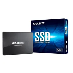 SSD Gigabyte 240GB, SATA III, Leitura 500MB/s, Gravação 420MB/s, GP-GSTFS31240GNTD