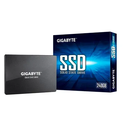 SSD Gigabyte 240GB, SATA III, Leitura 500MB/s, Gravação 420MB/s, GP-GSTFS31240GNTD