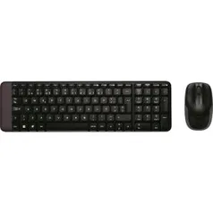 Combo Mouse e Teclado Wireless Logitech MK220 - R$67