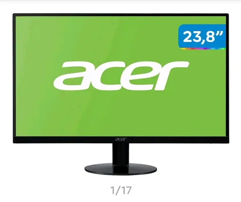 Monitor Acer Ultra-Thin 23,8" 120Hz 1ms Full HD IPS LED HDMI SA240Y  