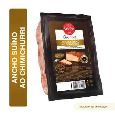 Ancho suíno ao chimichurri Seara Gourmet 1Kg