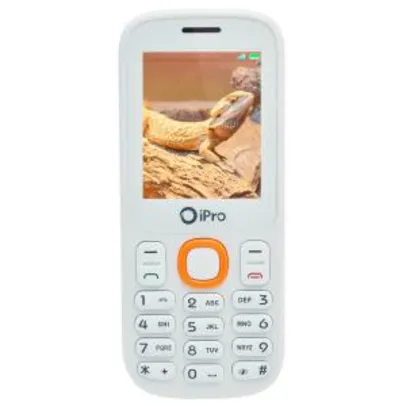 Celular iPro i3200 Tela 2.0´, Câmera, Dual Chip, Desbloqueado - Branco R$50,00