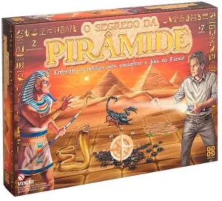Jogo de Tabuleiro - O Segredo da Pirâmide | R$ 20