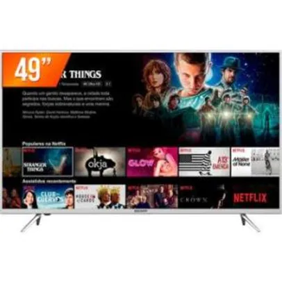 Smart TV LED 49'' Ultra HD 4K Semp