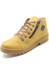 Bota Casual Ride Skateboard Vegan Amarela - Masculina