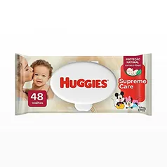 [Rec] Lenços Umedecidos Huggies Supreme Care - 48 lenços