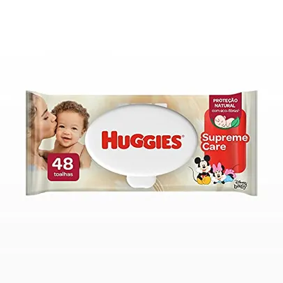 [Rec] Lenços Umedecidos Huggies Supreme Care - 48 lenços