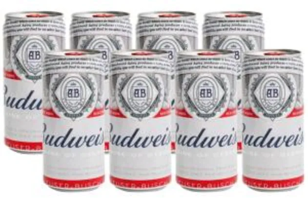 APP + CLIENTE OURO - Cerveja Budweiser 269ml 8 unidades por 2,70